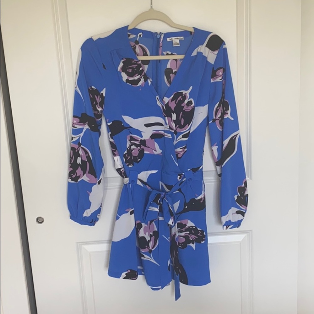 Dalia Collection Floral Romper size 6